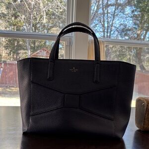 Kate Spade Bridge Place Francisca Bow Tote - Navy